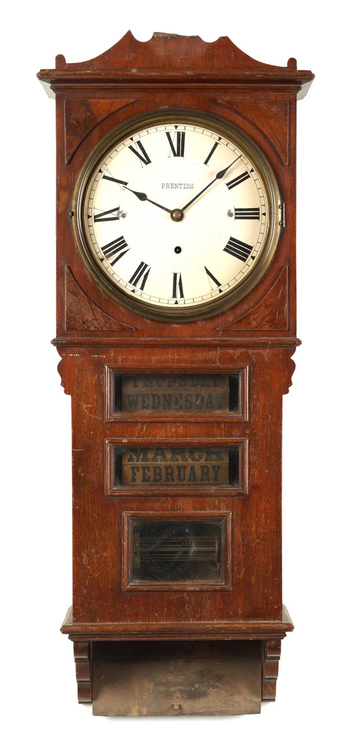 Lot 929 - PRENTISS CALENDAR AND TIME COMPANY, NEW YORK