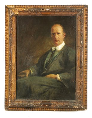 Lot 708 - A 19TH CENTURY OIL ON CANVAS