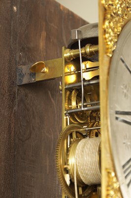 Lot 63 - DANIEL QUARE, LONDON. A FINE AND IMPORTANT QUEEN ANNE MONTH GOING QUARTER CHIMING MULBERRY VENEERED LONGCASE CLOCK CIRCA 1700