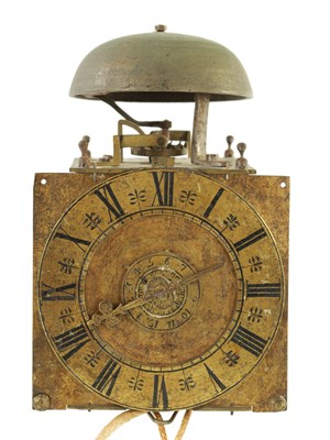 Lot 544 - AN EARLY 18TH CENTURY MINIATURE 30-HOUR CLOCK MOVEMENT