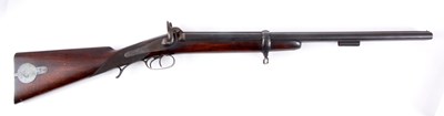 Lot 355 - A MID 19th CENTURY DOUBLE BARRELLED MILITARY...