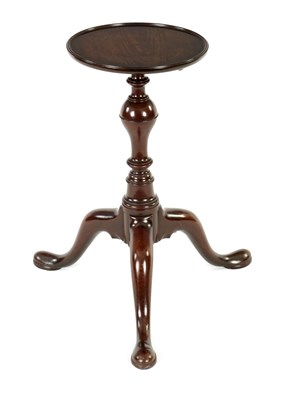 Lot 791 - A GOOD GEORGE II CUBAN MAHOGANY KETTLE STAND