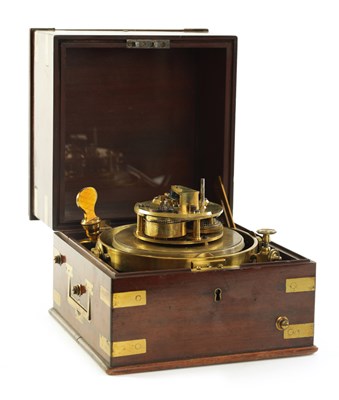 Lot 82 - LITHERLAND, DAVIES & CO. LIVERPOOL.  A FINE EARLY 19TH CENTURY TWO-DAY MARINE CHRONOMETER