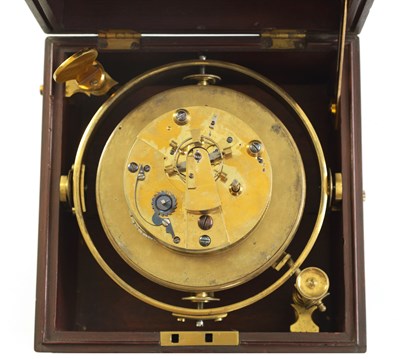 Lot 82 - LITHERLAND, DAVIES & CO. LIVERPOOL.  A FINE EARLY 19TH CENTURY TWO-DAY MARINE CHRONOMETER