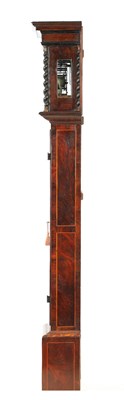 Lot 76 - ROBERT BROWNE CHELMSFORD. A WILLIAM & MARY WALNUT & MARQUETRY PANELLED LONGCASE CLOCK