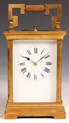 Lot 481 - A late 19th Century French CARRIAGE CLOCK...