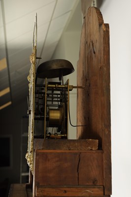 Lot 584 - JOHN DICKINSON, CARTMEL. AN EARLY GEORGE III WALNUT EIGHT-DAY LONGCASE CLOCK