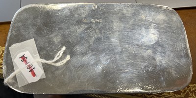 Lot 206 - AN 18TH CENTURY RUSSIAN SILVER BOX