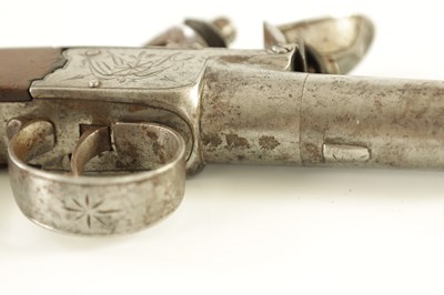 Lot 279 - DUNDERDALE, MABSON & LABRON. AN EARLY 19TH CENTURY POCKET PISTOL