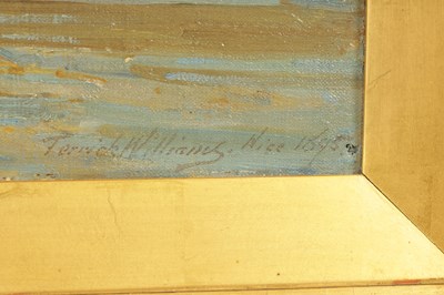 Lot 464 - JOHN TERRICK WILLIAMS, 1860-1936. A LATE 19TH CENTURY IMPRESSIONIST OIL ON CANVAS