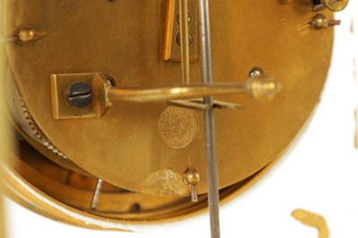Lot 587 - DELAFONTAINE, PARIS. A 19TH CENTURY FRENCH ORMOLU FOUR GLASS MANTEL CLOCK