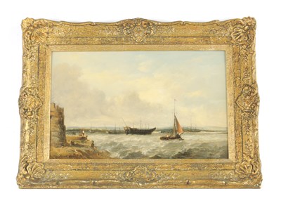 Lot 435 - ALFRED VICKERS SNR. 19TH CENTURY OIL ON WOOD PANEL