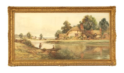 Lot 717 - CRESWICK BOYDELL R.C.A. (British, fl. 1889-1916) A LARGE WATERCOLOUR