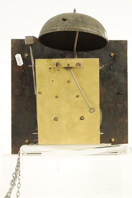 Lot 1196 - JAMES BROWN, ELGIN. A MID 18TH CENTURY 10" SINGLE HANDED 30HR LONGCASE CLOCK MOVEMENT