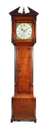 Lot 559 - NEWBY, KENDAL. A MID 18TH CENTURY OAK 30HR LONGCASE CLOCK