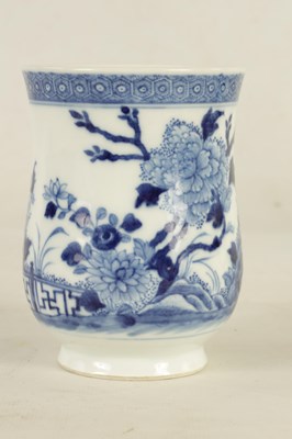 Lot 57 - A 19TH CENTURY CHINESE BLUE AND WHITE MUG