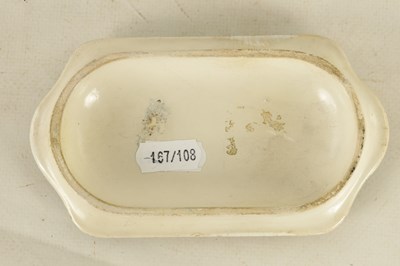 Lot 19 - A 19TH PRATTWARE PAINTED LID SIGNED P. WOUVERMANN PINX