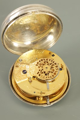 Lot 202 - A COLLECTION OF THREE SILVER POCKET WATCHES