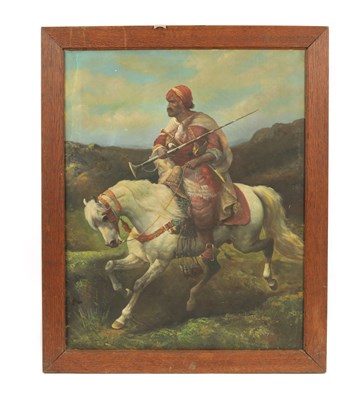 Lot 448 - J. LAWRENCE,  A LATE 19TH CENTURY OIL ON CANVAS