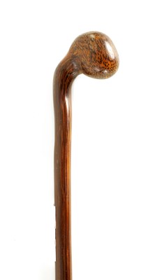 Lot 354 - AN UNUSUAL 19TH CENTURY SOUTH ISLANDS PALM WOOD WHIP