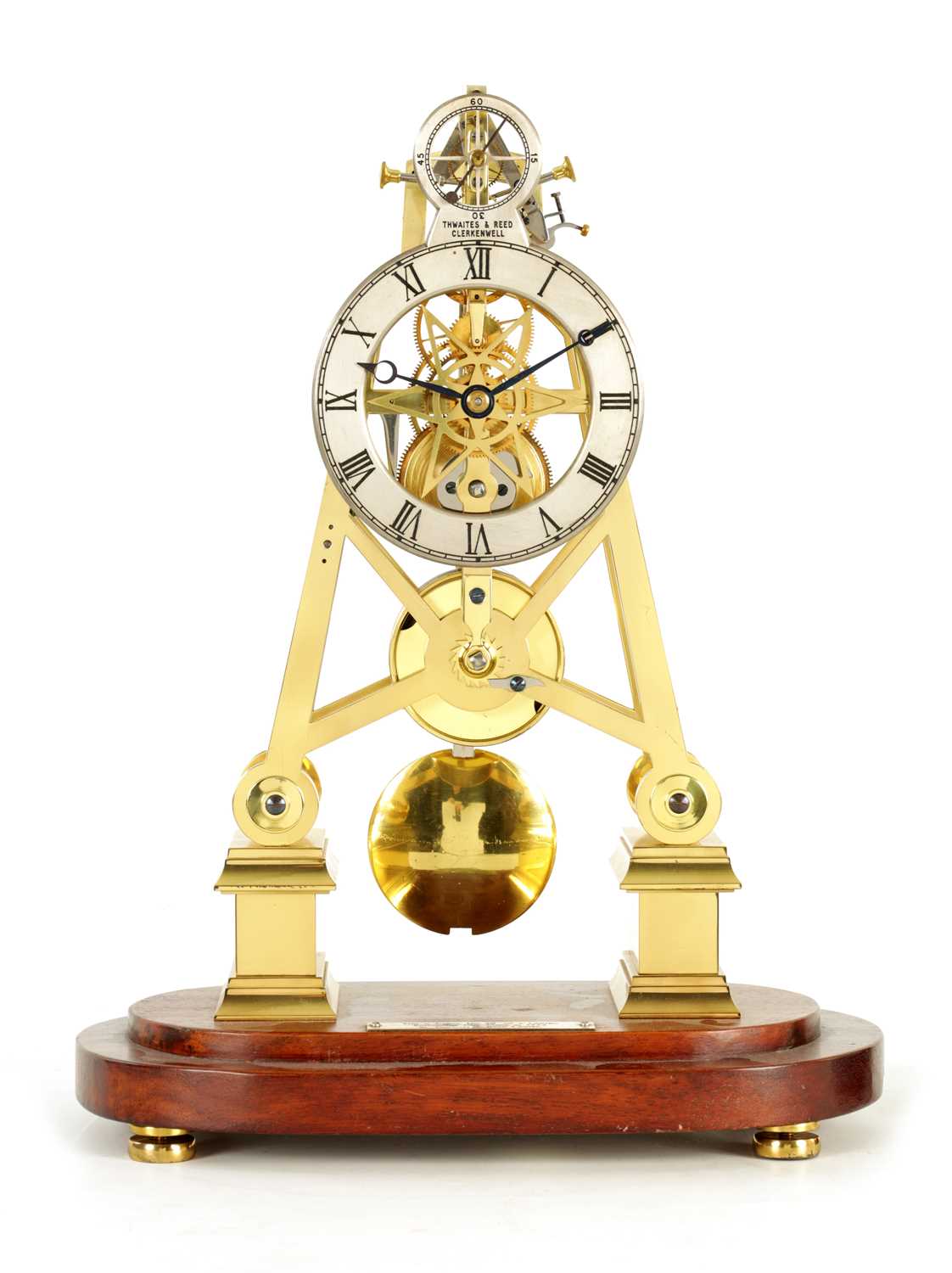 Austin Reed Clock Lot 593 - THWAITES & REED, NO. 30 OF 100. A RARE