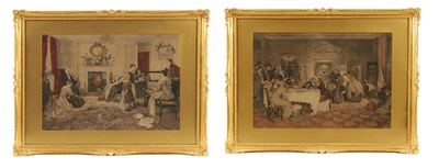 Lot 727 - A PAIR OF LARGE 19TH CENTURY PRINTS BY DANDY SADLER