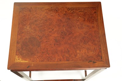 Lot 101 - A 20TH CENTURY CHINESE HARDWOOD OCCASIONAL TABLE