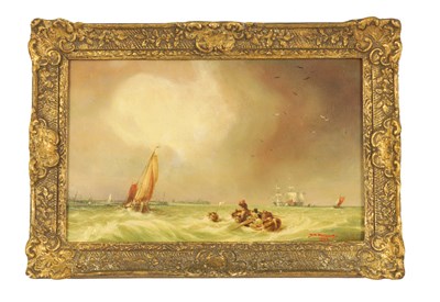 Lot 442b - SAMUEL HENRY PHILLIPS - EARLY 20TH CENTURY OIL ON PANEL