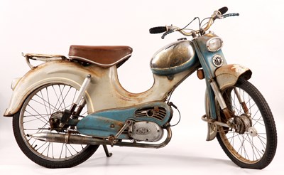 Lot 596 - A 1960’s SACHS MIOLE MOPED in very original...