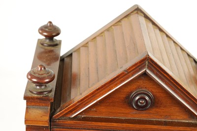 Lot 864 - A LATE 19TH CENTURY GERMAN OAK CASED MANTEL CLOCK