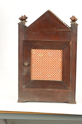 Lot 864 - A LATE 19TH CENTURY GERMAN OAK CASED MANTEL CLOCK