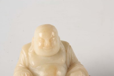 Lot 271 - THREE CHINESE JADE SCULPTURES