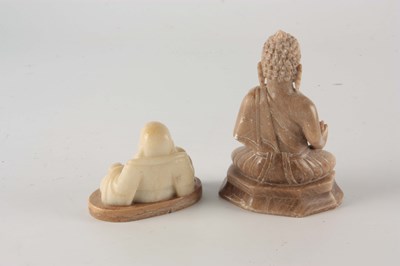 Lot 271 - THREE CHINESE JADE SCULPTURES