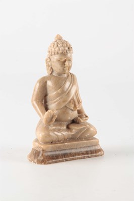 Lot 271 - THREE CHINESE JADE SCULPTURES