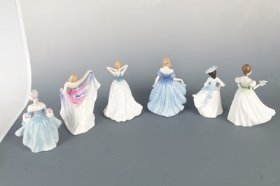 Lot 96 - A SELECTION OF SIX ROYAL DOULTON FIGURINES