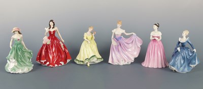 Lot 234 - A SELECTION OF SIX ROYAL DOULTON FIGURINES