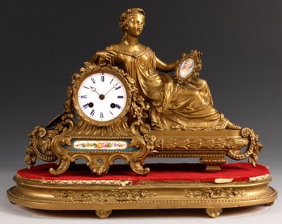 Lot 518 - A good 19th Century French Gilt Bronze MANTEL...