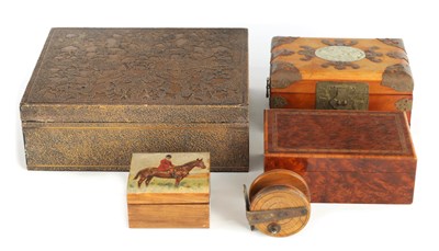 Lot 112 - A SELECTION OF FOUR BOXES