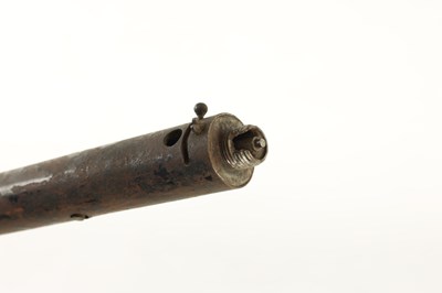 Lot 461 - A MID 19TH CENTURY AIR CANE GUN WALKING STICK