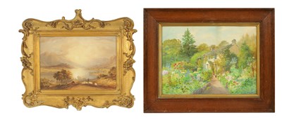 Lot 557 - TWO FRAMED WATERCOLOURS