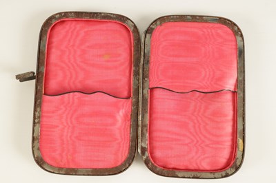 Lot 568 - JEAN JULIEN FAUCHERRE (1805-1891) A FINE MID 19TH CENTURY FRENCH MIXED METAL CIGARETTE/CARD CASE