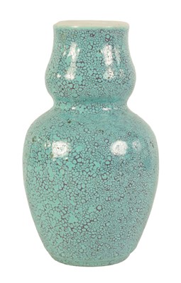 Lot 99 - A 19TH CENTURY MINIATURE CHINESE ROBINS EGG GLAZED ‘MEIPING’ VASE