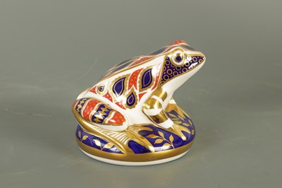 Lot 129 - TWO ROYAL CROWN DERBY PAPERWEIGHTS