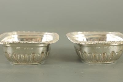 Lot 421 - A COLLECTION OF 8 SILVER CRUETS