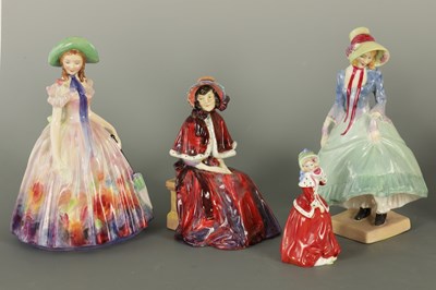 Lot 146 - A COLLECTION OF SEVEN ROYAL DOULTON FIGURES