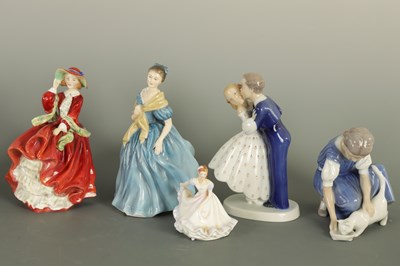 Lot 146 - A COLLECTION OF SEVEN ROYAL DOULTON FIGURES