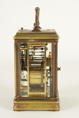 Lot 856 - MARGAINE. A LATE 19TH CENTURY REPEATING CARRIAGE CLOCK