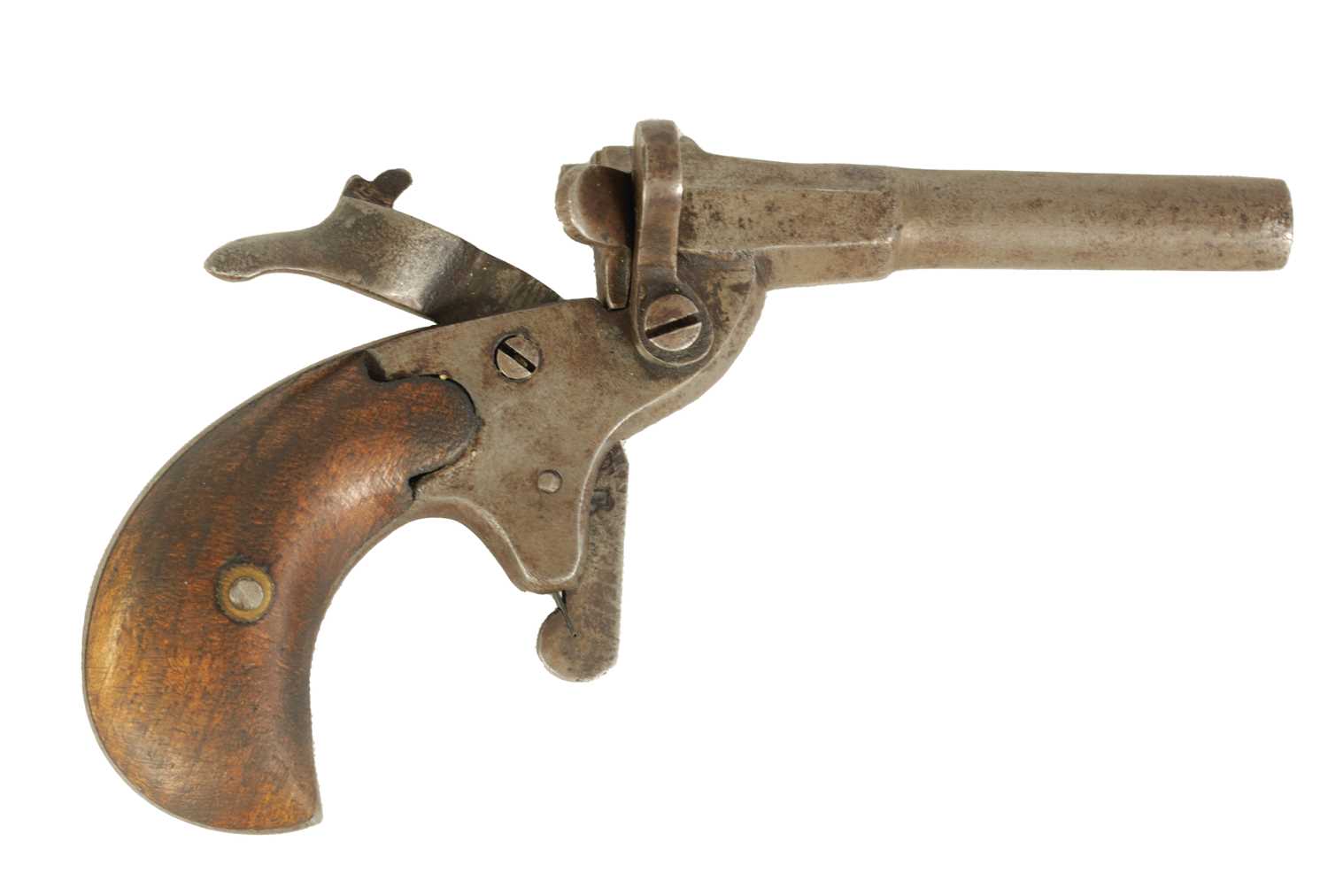 Lot 659 - A 19TH CENTURY MINIATURE STARTING PISTOL