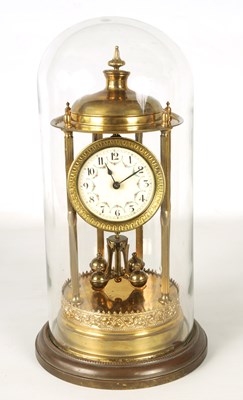 Lot 877 - AN EARLY 20TH CENTURY 'BANDSTAND' 400-DAY TORSION CLOCK