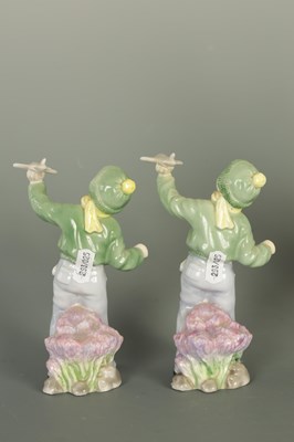 Lot 170 - TWO ROYAL WORCESTER FIGURES  BOYS AND GIRL ‘COME OUT TO FLY, FIRST FLIGHT’
